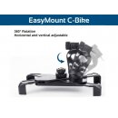 EasyMount C-Bike Fahrrad Handyhalterung, Smartphone Fahrradhalter für Handys von 3,5  bis 6,5 " iPhone 5s / 6 / 6Plus / 7 Samsung Galaxy S5 / S4 / S3 usw